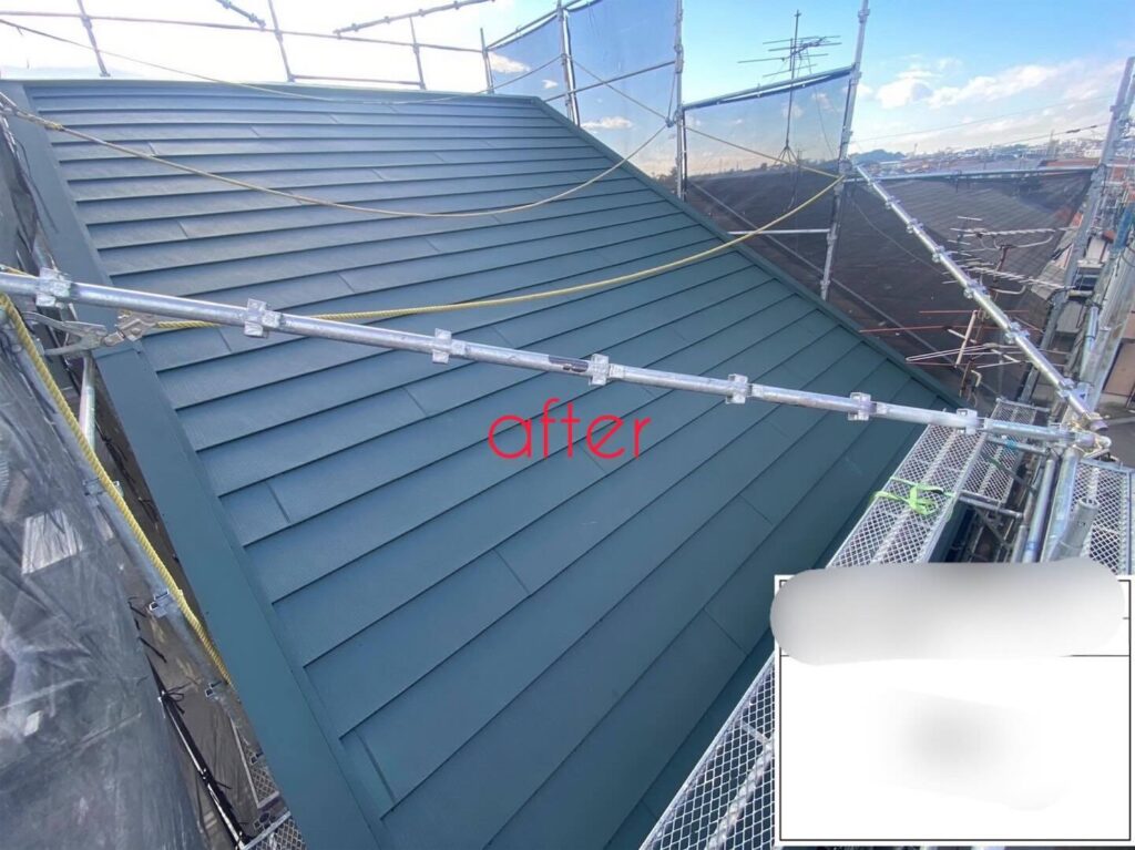 屋根リフォームアフター