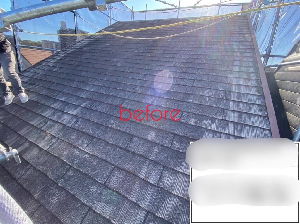屋根リフォームビフォー