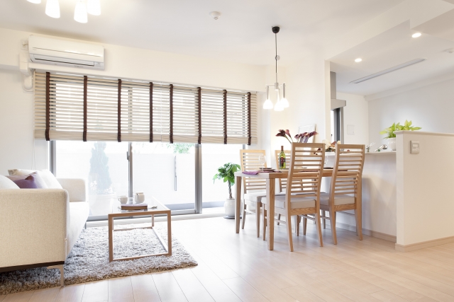 リフォーム後のリビングダイニング