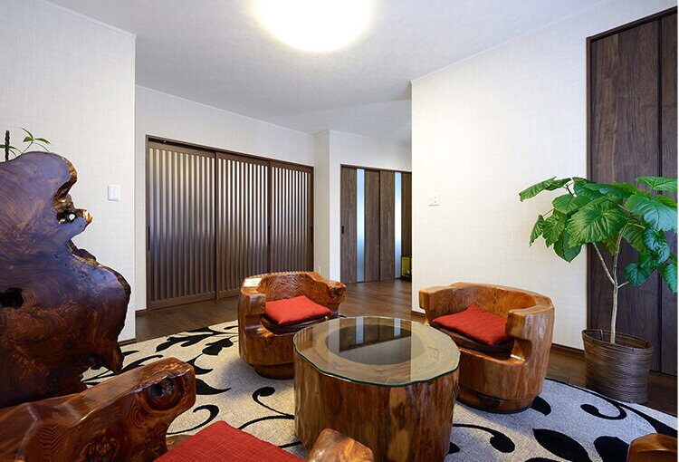 玄関・サロンスペース