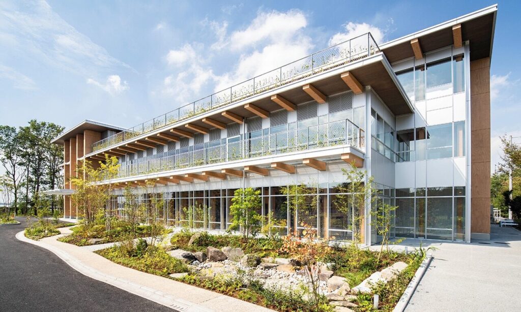 筑波研究所の外観