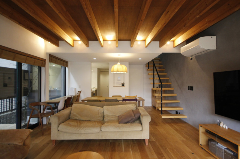 リフォームされたリビング