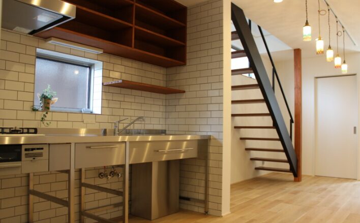 リフォームされたキッチン