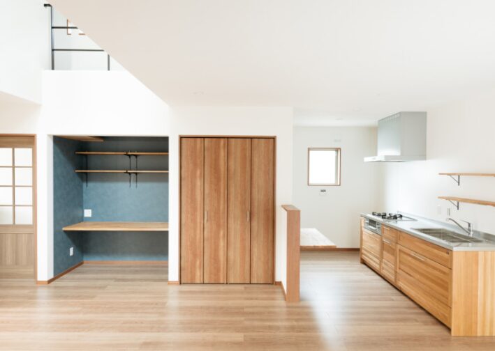 リフォームされたリビング