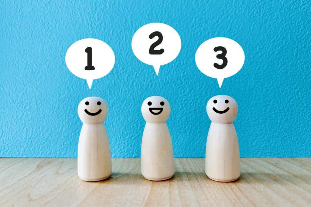 3つ